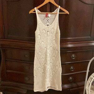 Cover up crochet dress